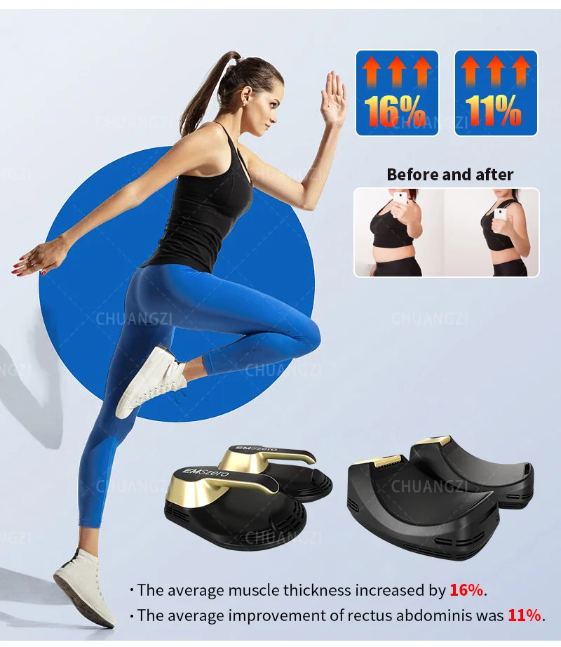 EMSzero NEO RF HIEMT EMS Body Sculpt Machine Eletric Muscle Stimulator Muscle Massager Fat Burner Weight Loss Butt Lifter Shaper