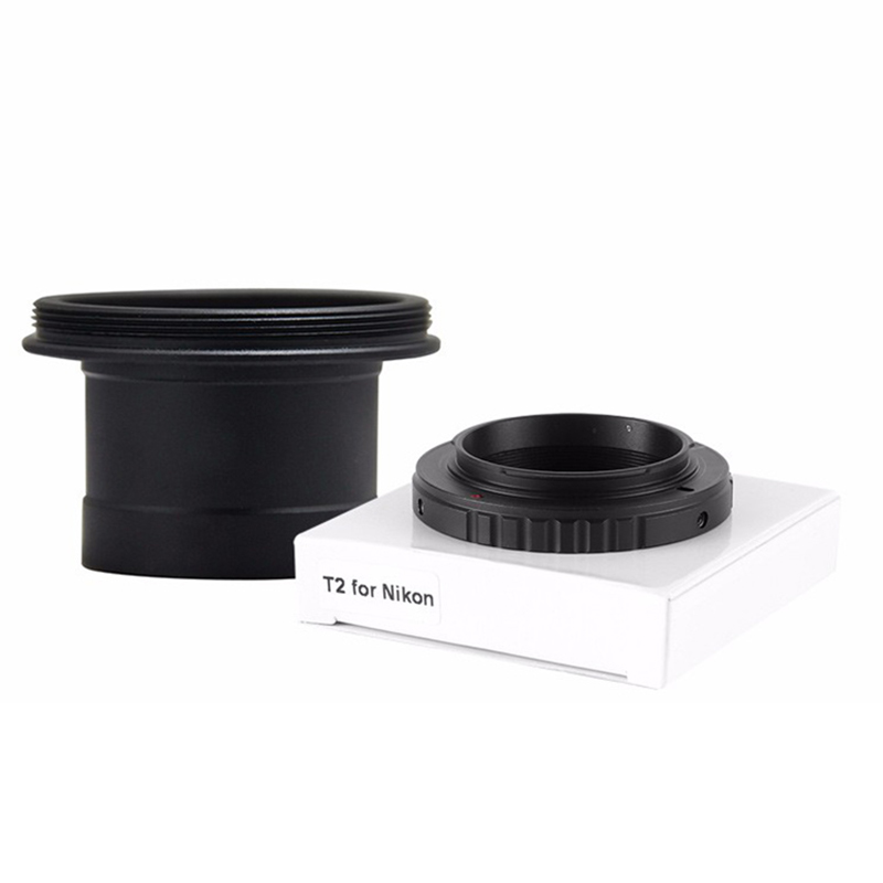 1.25"; T-mount Metal Telescope Adapter and Canon EOS Nikon Sony SLR/DSLR Cameras T-ring Astronomical Telescope Photography