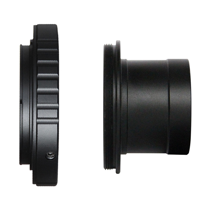 1.25"; T-mount Metal Telescope Adapter and Canon EOS Nikon Sony SLR/DSLR Cameras T-ring Astronomical Telescope Photography