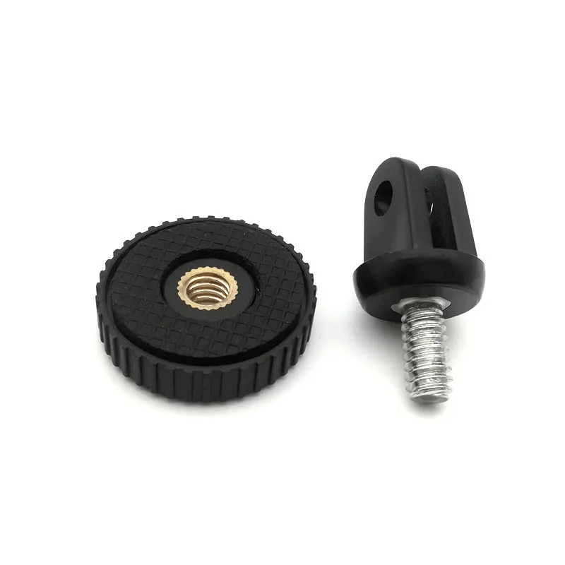 Tripod Adapter Mounts for Gopro 13 12 11 10 9 8 7 6 5 4 3 2 1/4-20 Screw Adapter for Go Pro Hero YI 4K SJ4000 EKEN H9R DBPOWER