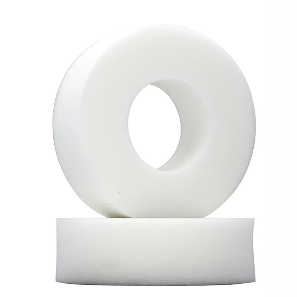 Milky White Soft Rubber 1.9 Wheel Tires 118*45MM for 1:10 RC Crawler Car Axial SCX10 90046 AXI03007 TRX4 RBX10M
