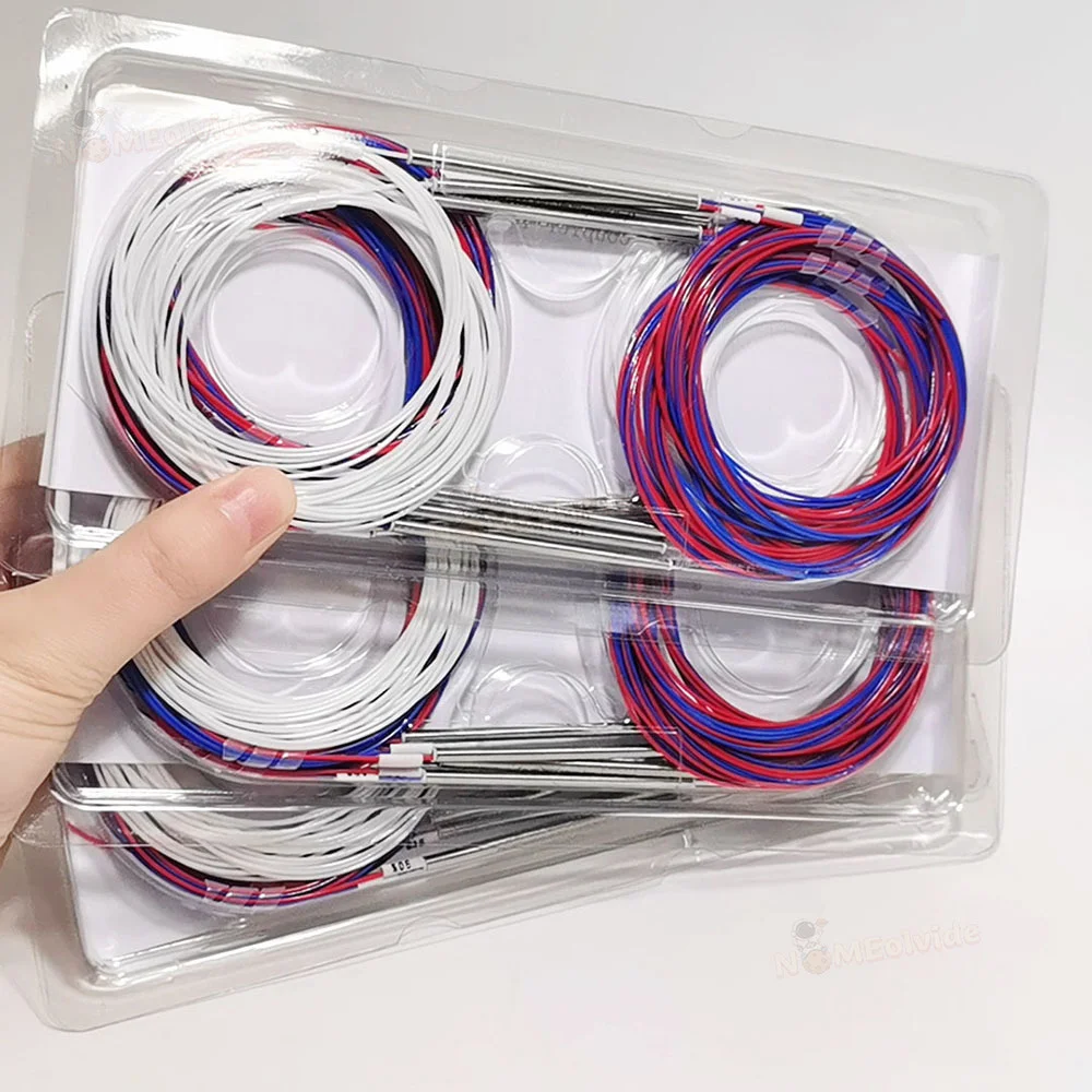 10pcs Fiber Optical FBT Splitter 50/50 20/80 Different Types 1x2 0.9mm Unbalanced Coupler FBT Splitter Without Connectors