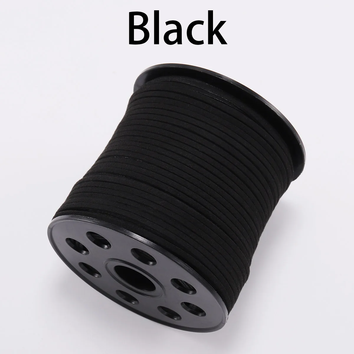 5/10/20m 2.5mm Flat Faux Suede Braided Cord Velvet Leather Rope Handmade Thread String for Jewelry Bracelet Necklace Keychain