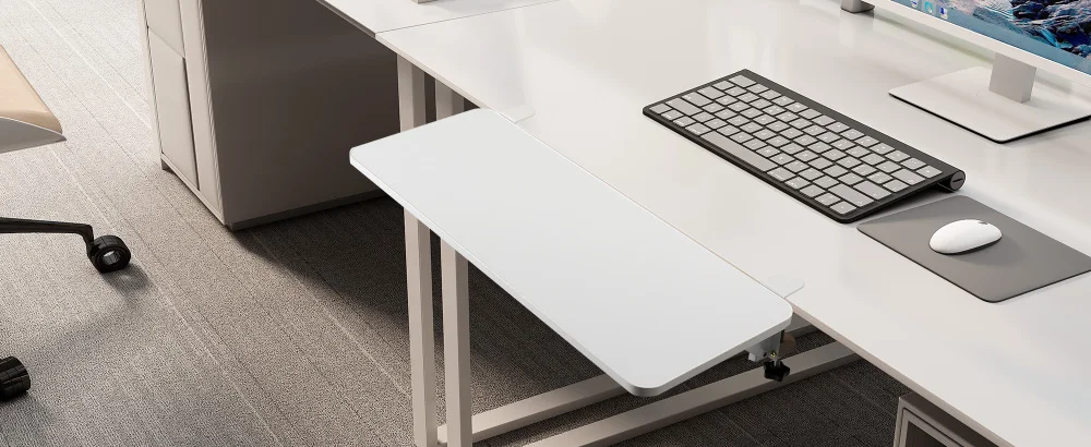 Foldable Ergonomics Desk Extender Tray Extension Board Keyboard Tray Wrist Rest
