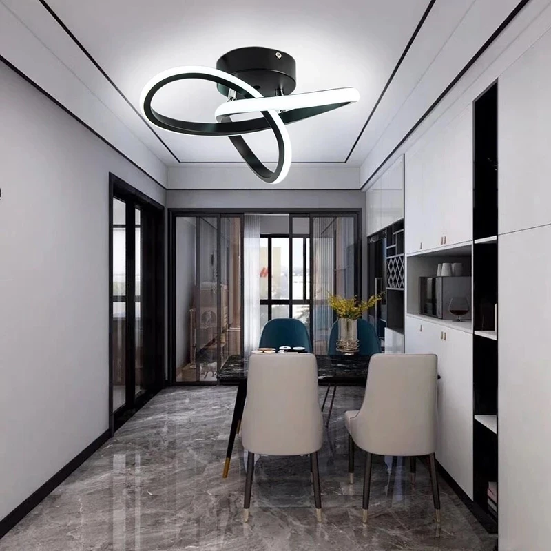 Modern LED Ceiling Light,LED Ceiling Light,20W for Bedroom,Kitchen,Living Room,Diameter 25 cm, Dimmable 3000K/4500K/6500K