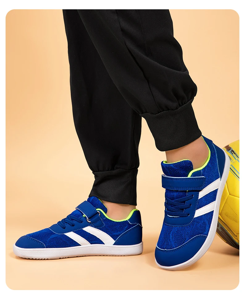 Children Wide-Toe Barefoot Shoes Boys And Girls Simple Sports Shoes Lightweight And Comfortable Children Casual Sports Shoes