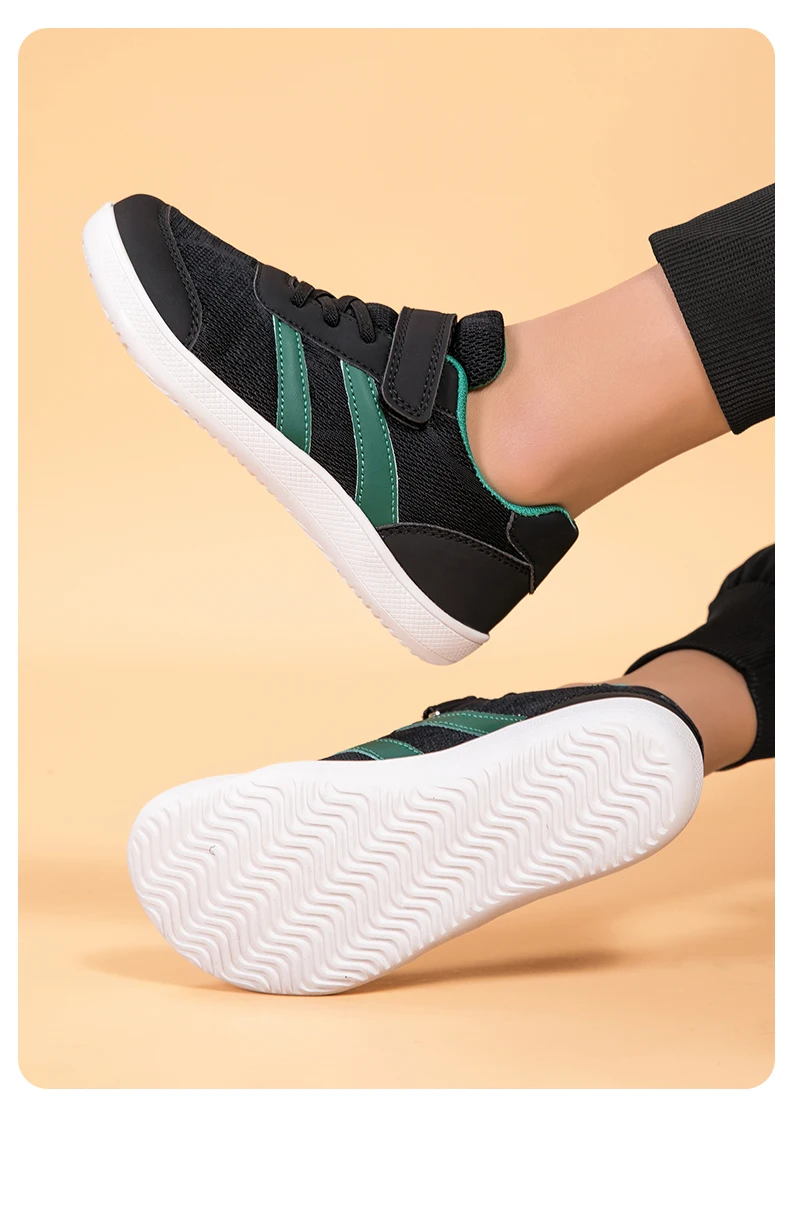 Children Wide-Toe Barefoot Shoes Boys And Girls Simple Sports Shoes Lightweight And Comfortable Children Casual Sports Shoes