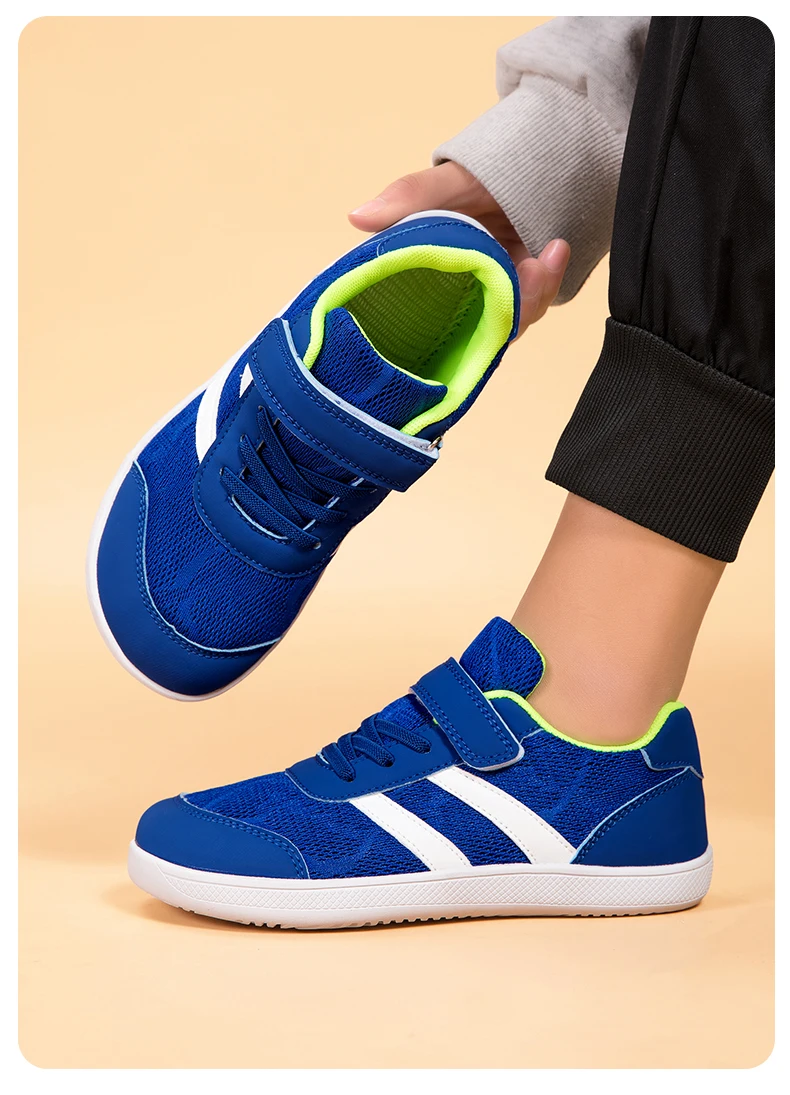 Children Wide-Toe Barefoot Shoes Boys And Girls Simple Sports Shoes Lightweight And Comfortable Children Casual Sports Shoes