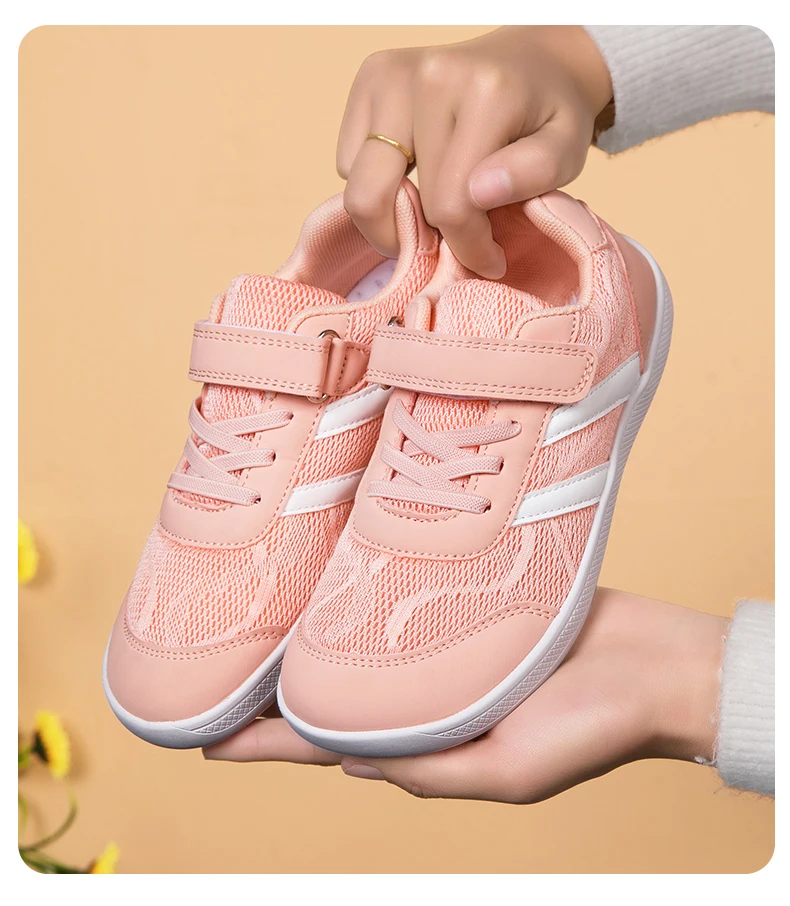 Children Wide-Toe Barefoot Shoes Boys And Girls Simple Sports Shoes Lightweight And Comfortable Children Casual Sports Shoes
