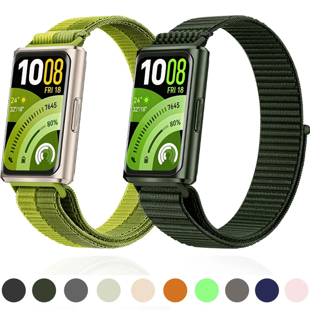 Nylon Loop Strap for Huawei Band 11 Pro Replaceable Bracelet Watchband for Huawei Band 11 Original Breathable Belt Accessories