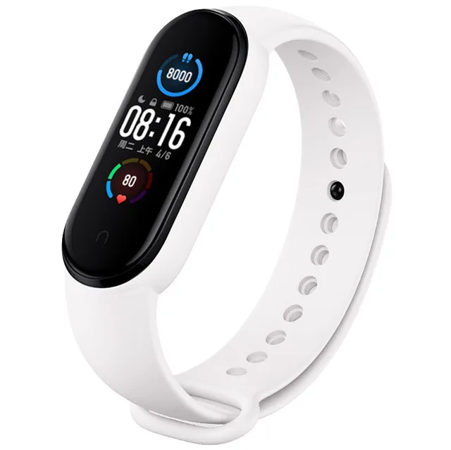 3Pcs Silicone Watchband For Mi Band 7 6 4 5 3 9 Bracelet Xiaomi Mi Band Strap Sport Replacement Wristband Smartwatch Accessories