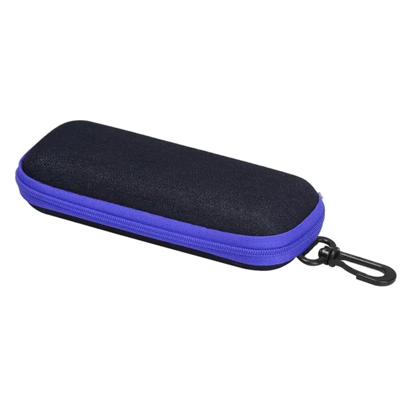Jeans Fabric Glasses Case with Zipper, Sunglasses Protector, Grade Glasses Case, Reading Glasses Organizer Box, Carrying Bag