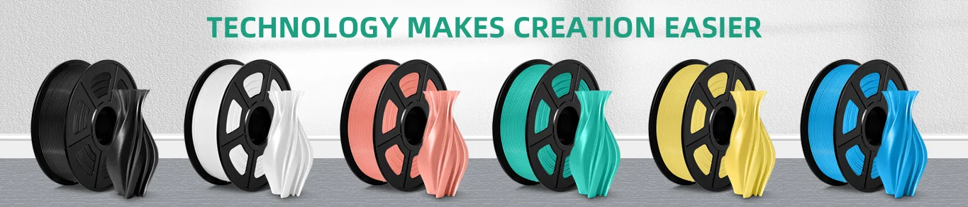 SUNLU PLA High Speed/PLA Meta 10KG 1KG/Roll 1.75mm+/-0.02MM 3D Printer Filament Lines Up Neatly Wound For FDM Printer Fast Ship