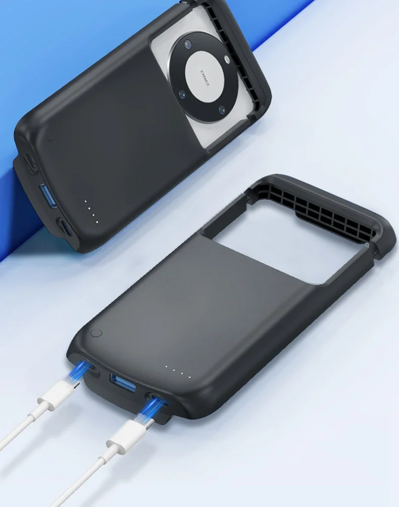 10000mAh Universal Battery Charger Case for IPhone 15 Huawei Samsung Xiaomi Type C Fast Charging Power Bank