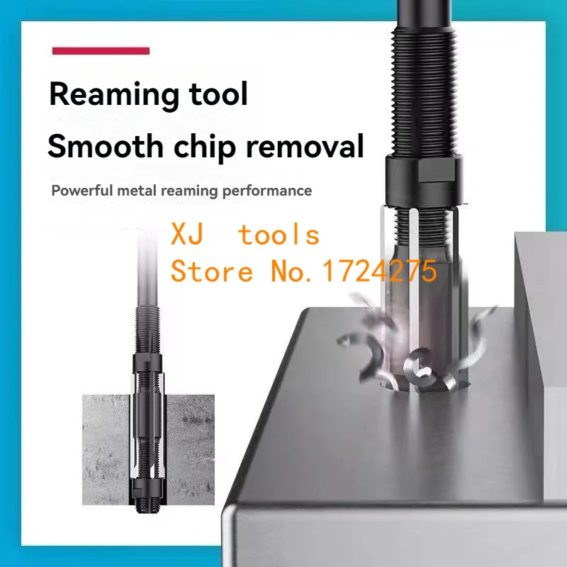 1PC Adjustable Hand Reamer HSS Size Range Alloy Steel Reamer Hand Reamer Machine Cutting Tools (10/12/15/17/19/20/21/23/25/26mm)