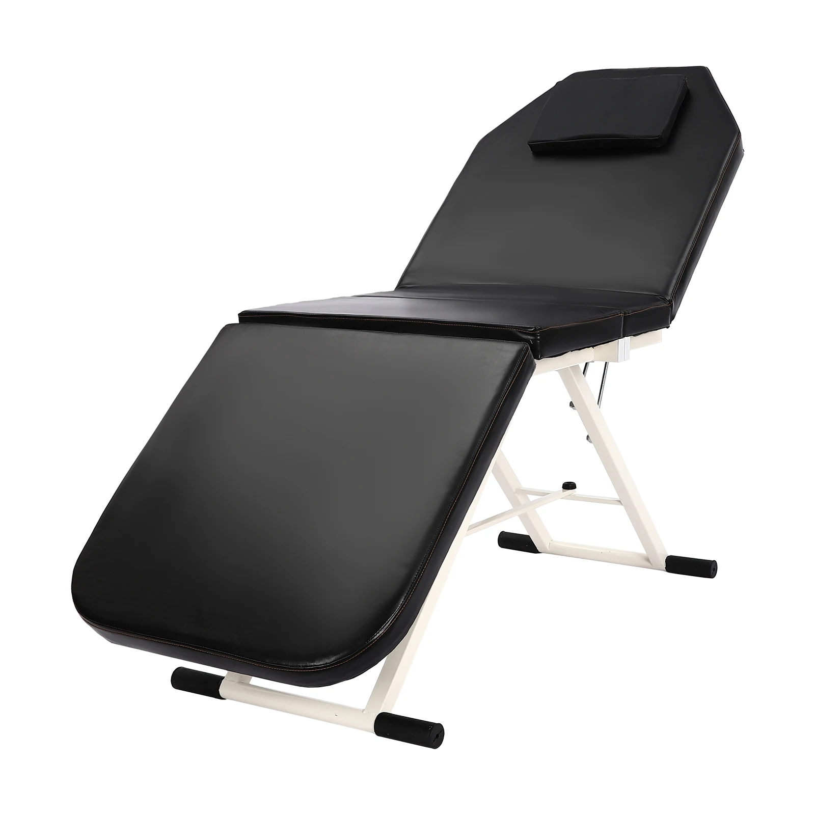 Pink/White/Black Waterproof and Oil-Resistant Fold The Beauty Bed Portable Foldable Massage Table Anti-Slip Pads
