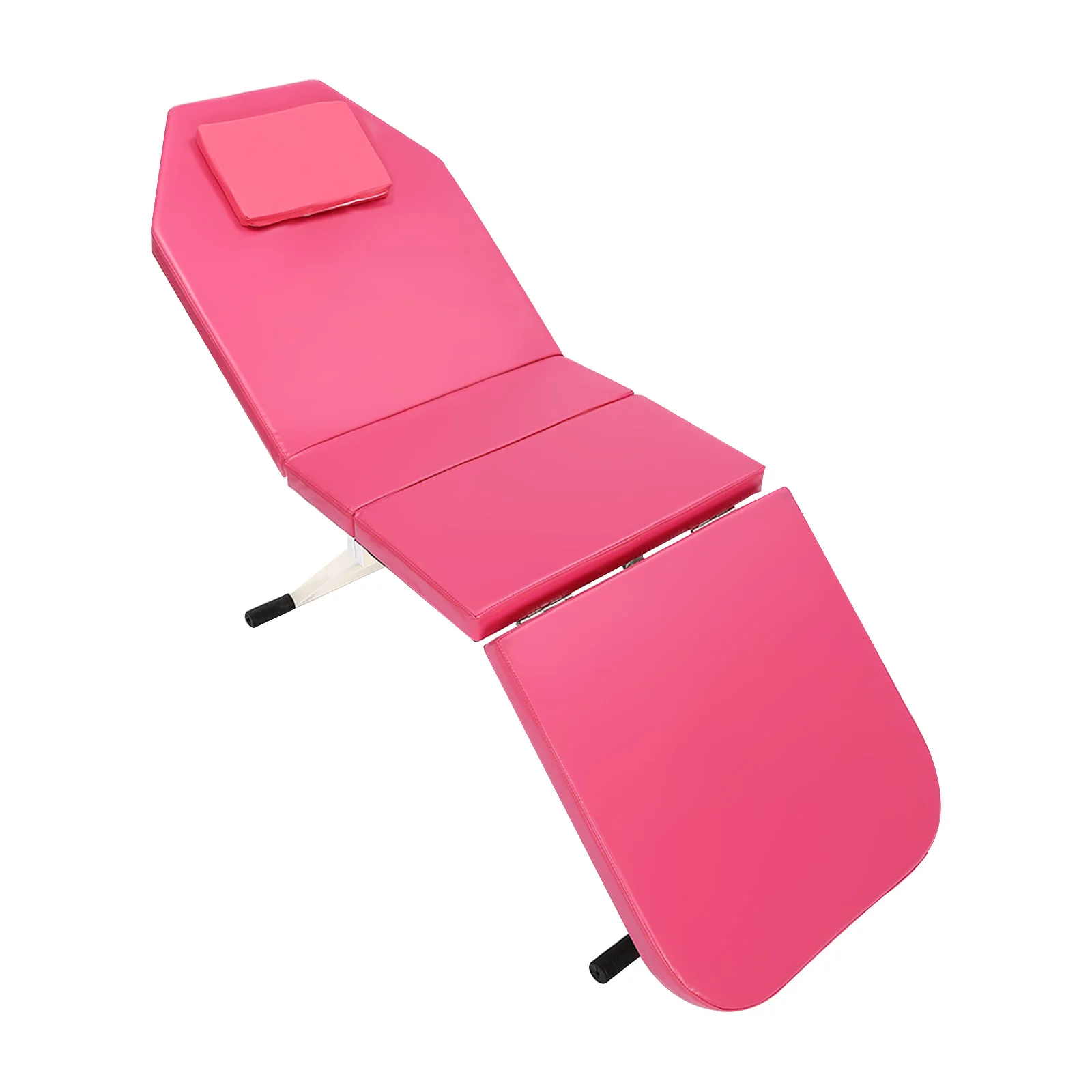 Pink/White/Black Waterproof and Oil-Resistant Fold The Beauty Bed Portable Foldable Massage Table Anti-Slip Pads