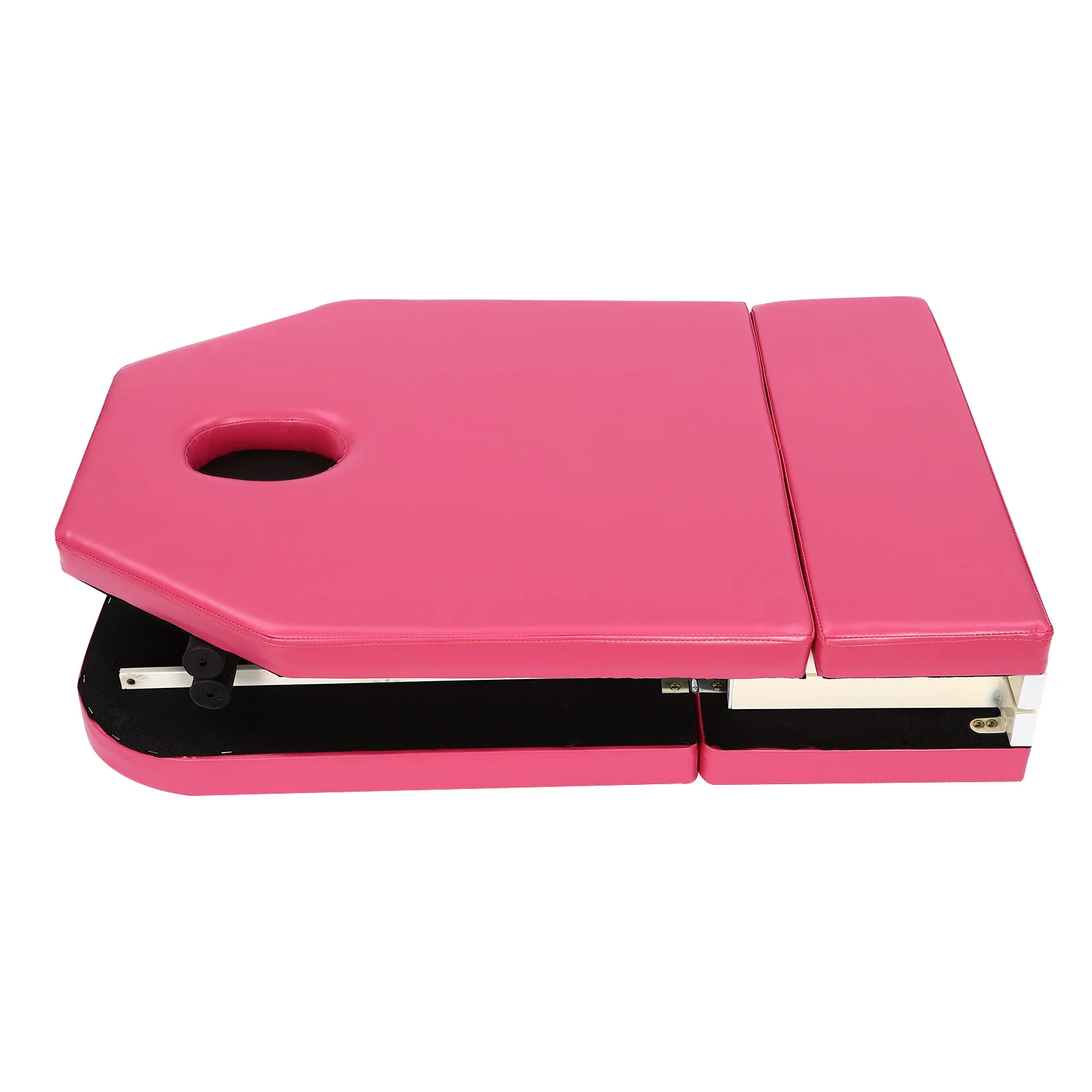 Pink/White/Black Waterproof and Oil-Resistant Fold The Beauty Bed Portable Foldable Massage Table Anti-Slip Pads