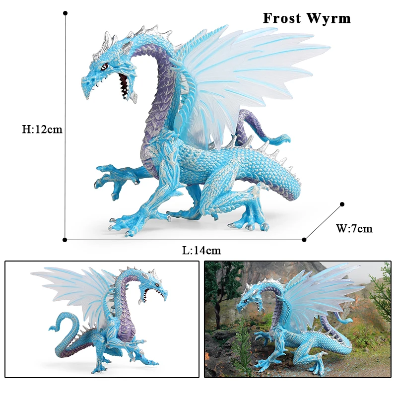 Oenux Simulation Dinosaur Dragon Turtles Fire Bull Orangutan Magma Golem Animal Model Action Figures Pvc Collection Kid Toy Gift