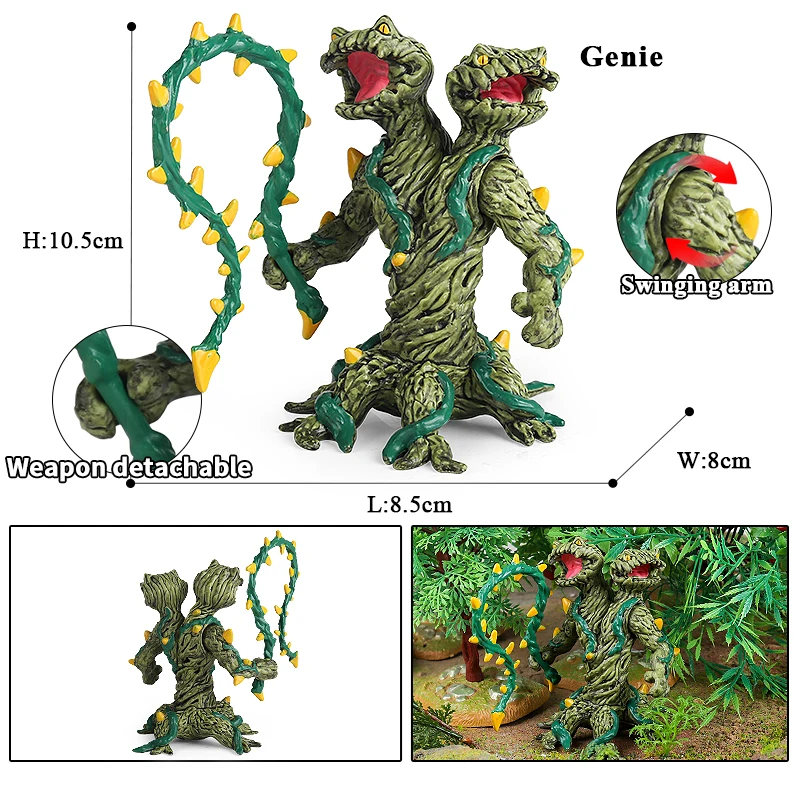Oenux Simulation Dinosaur Dragon Turtles Fire Bull Orangutan Magma Golem Animal Model Action Figures Pvc Collection Kid Toy Gift