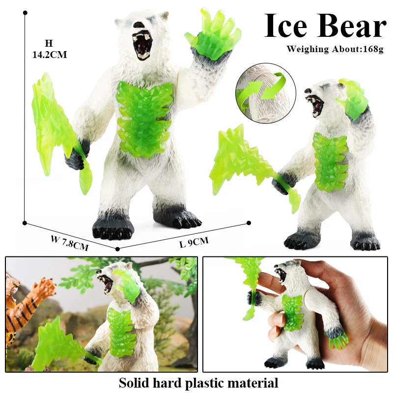 Oenux Simulation Dinosaur Dragon Turtles Fire Bull Orangutan Magma Golem Animal Model Action Figures Pvc Collection Kid Toy Gift