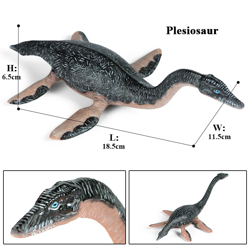 Oenux Jurassic Dinosaur World Eoraptor Dilophosauridae Mosasaurus Velociraptor T-Rex Animasl Model Action Figures Kid Toy Gift