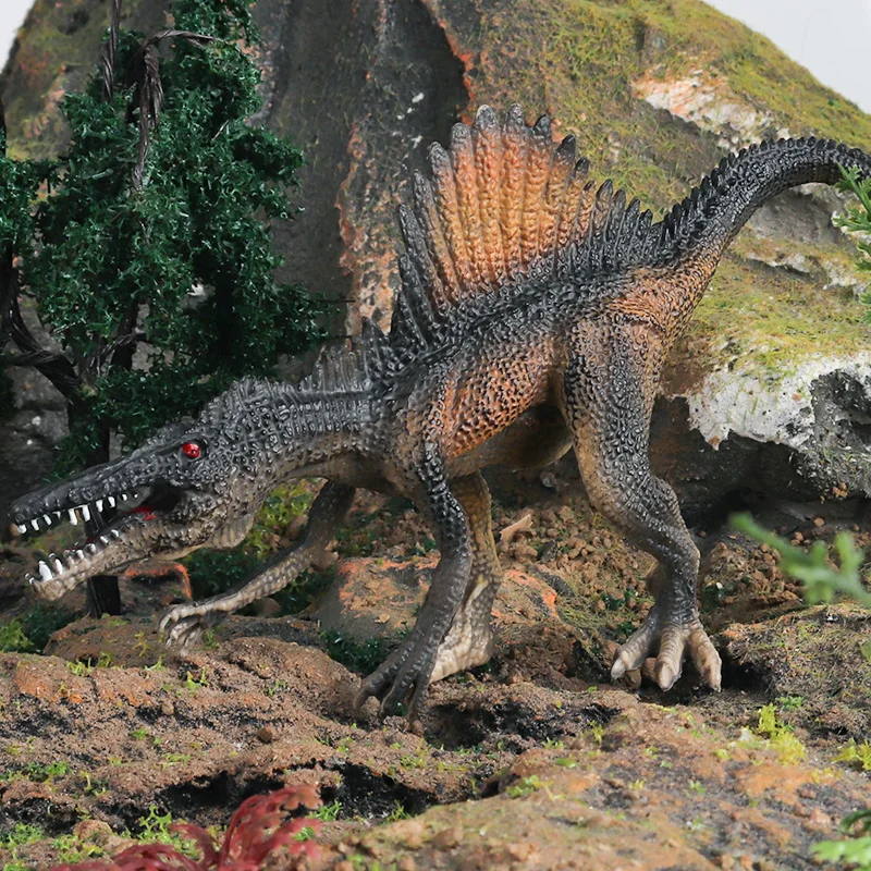 Oenux Jurassic Dinosaur World Eoraptor Dilophosauridae Mosasaurus Velociraptor T-Rex Animasl Model Action Figures Kid Toy Gift