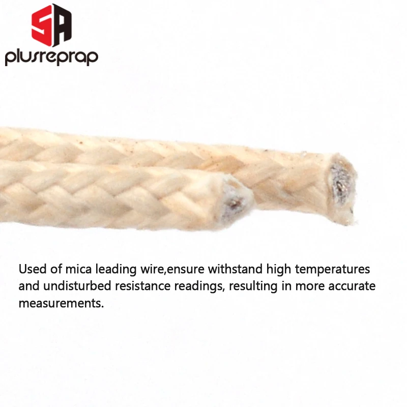 For E3DV6 Vo-ron Hotend PT1000 Temperature Serson Up to 450 Degree Carbon Fiber Nylon High Temperature 3D Filament Printing