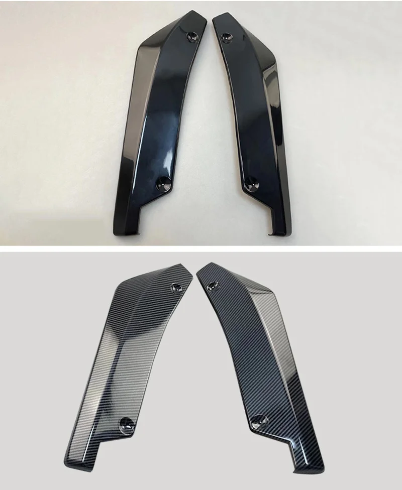 Universal Rear Bumper Protector Diffuser Spoiler Splitter For Audi Q5 Q7 BMW F31 X5 E70 Passat B7 Mazda 6 Peugeot 308 Suzuki Swi