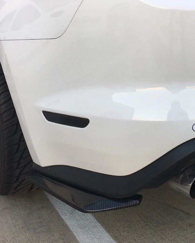 Universal Rear Bumper Protector Diffuser Spoiler Splitter For Audi Q5 Q7 BMW F31 X5 E70 Passat B7 Mazda 6 Peugeot 308 Suzuki Swi
