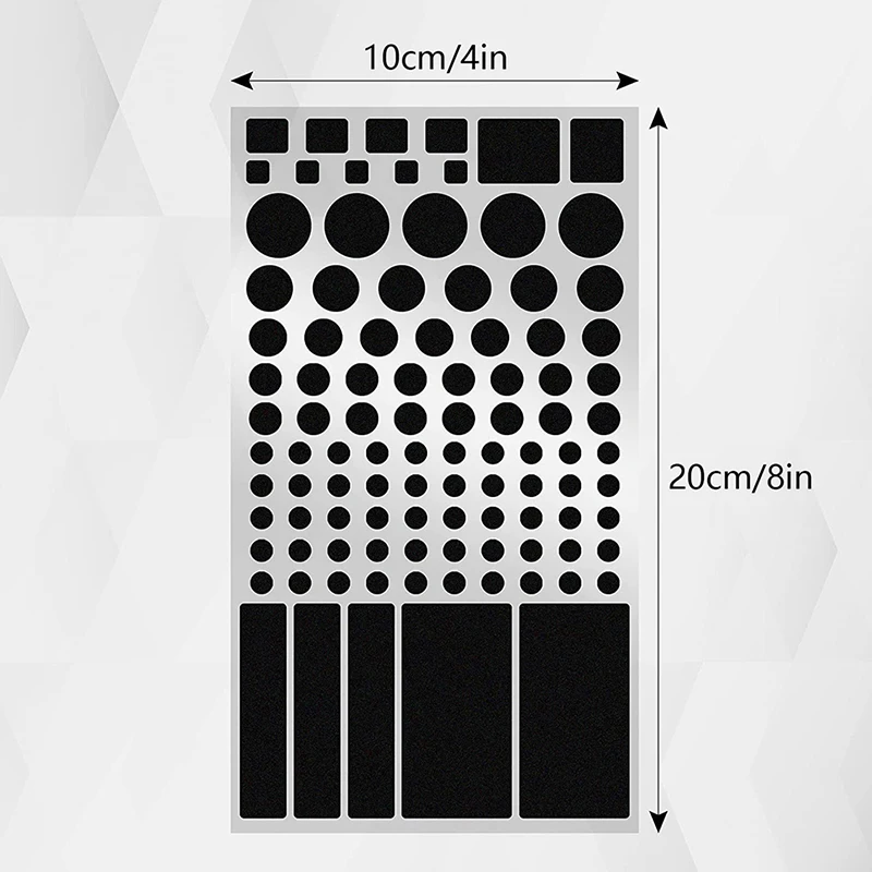 LED Blackout Stickers Dimming Light Blocking Stickers for Electronics Household Electronic Products