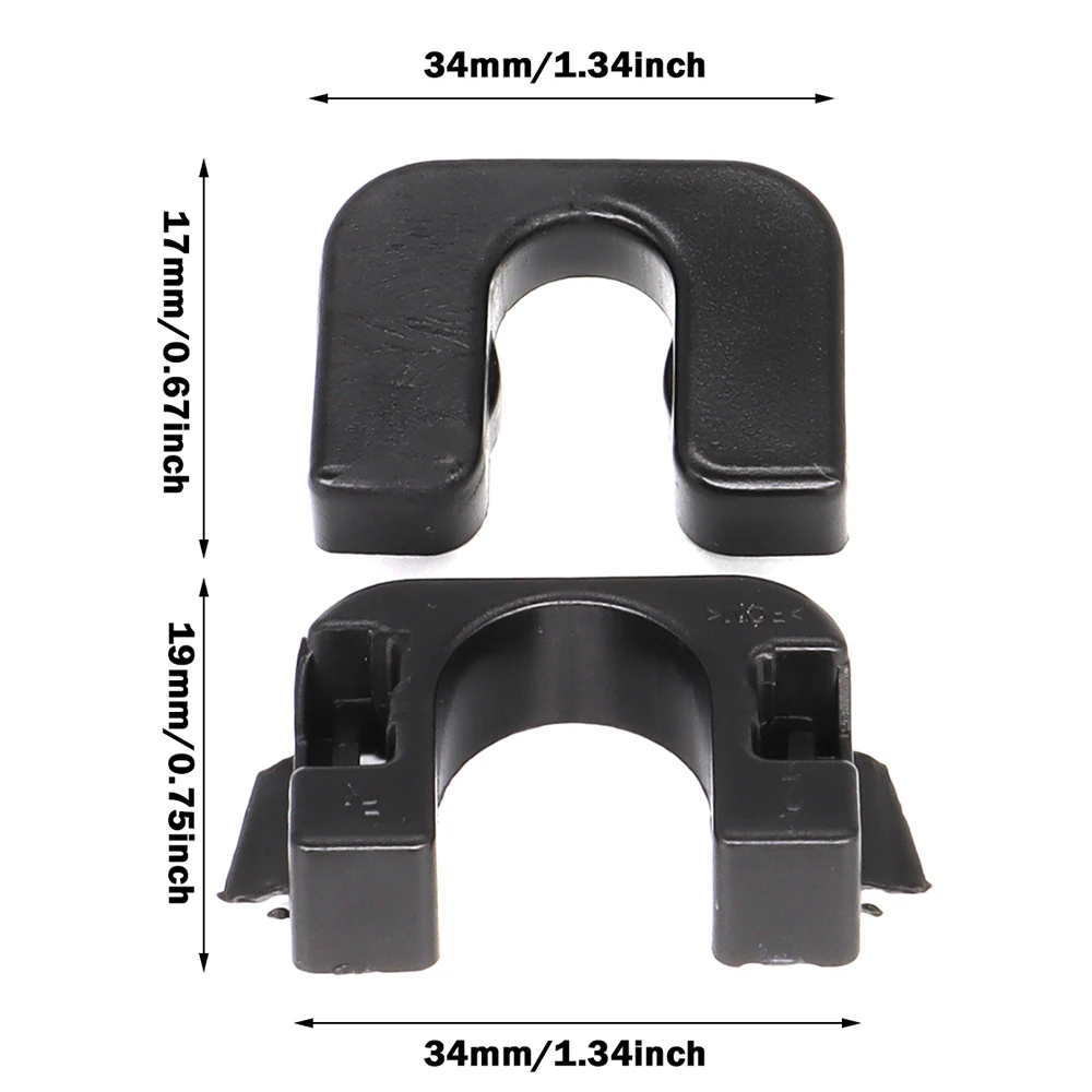 For Ford focus 3 mondeo MK4 Fiesta MK7 MK8 B-Max C-max Rear Boot Trunk Load Cover Parcel shelf clips pivot Bracket Mount