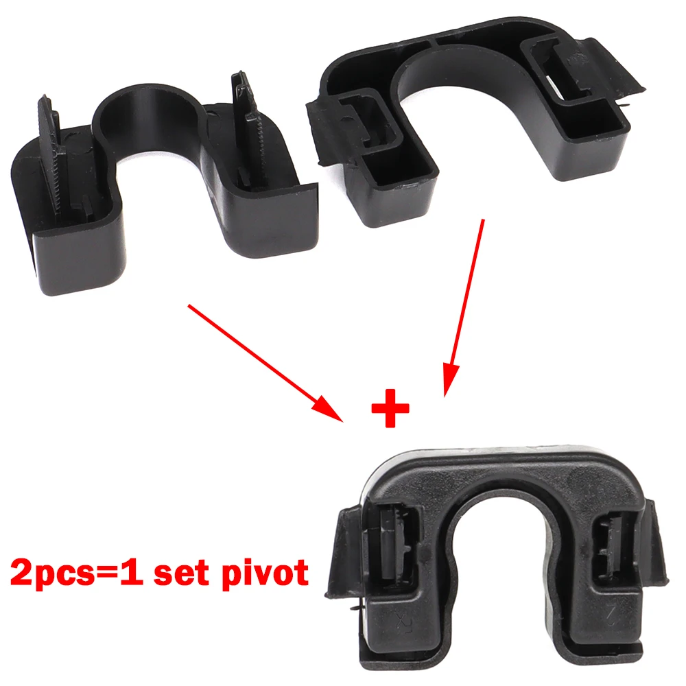 For Ford focus 3 mondeo MK4 Fiesta MK7 MK8 B-Max C-max Rear Boot Trunk Load Cover Parcel shelf clips pivot Bracket Mount