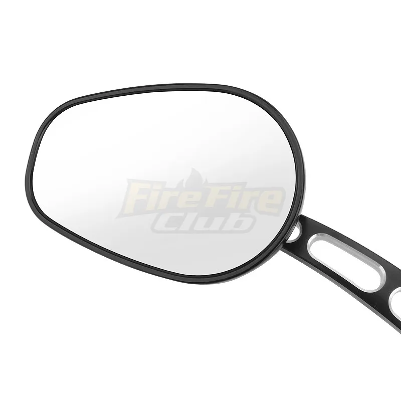 Motorcycle Rearview Rear View Mirrors Glass Back Side Mirror Right Left For Harley 883 1200 48