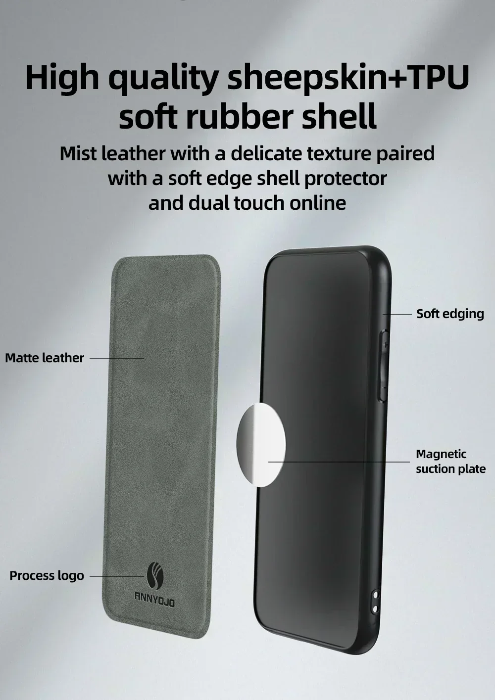 Sheepskin Leather Case For Google Pixel 7 6 8 Pro 7A 6A Luxury Men Business Vintage Magnetic Back Cover Pixel7 Pixel8 7pro 8pro