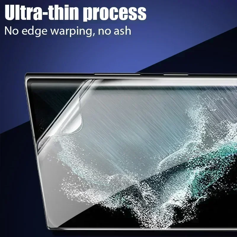 5PCS Hydrogel Film For Samsung Galaxy S23 S21 S20 Note 20 Ultra S22 S10 Plus A13 A53 5G Screen Protector for Samsung Note 10Plus