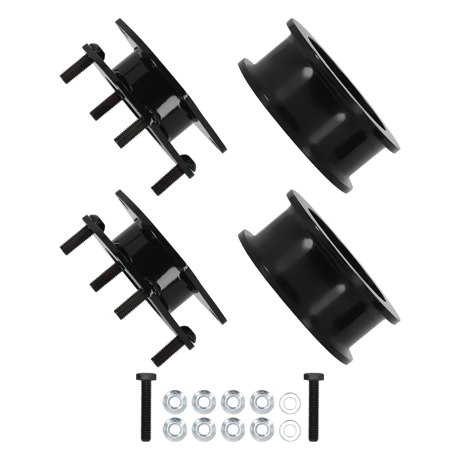 Front/Rear Lift Kit Steel For Jeep Grand Cherokee WK 2" 05-10 commander 06-10