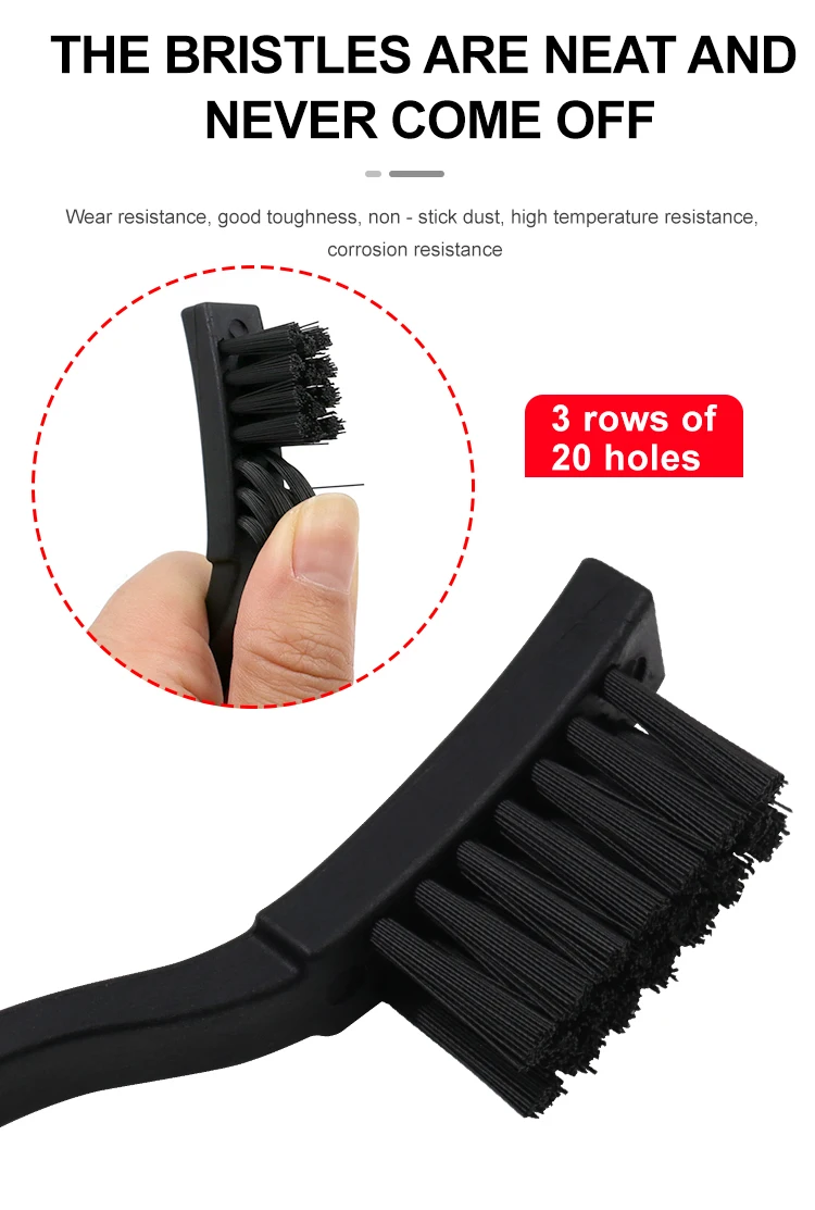 1PC Anti-static Protection Small Crank Brush Scrubbing Board Water PCB Cleaning Brush