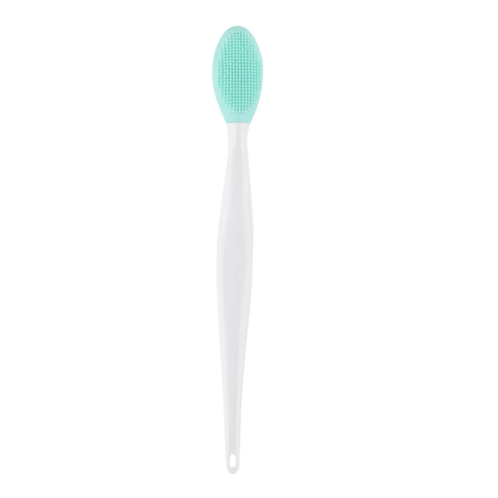 1PC/4PCS Beauty Skin Care Wash Face Silicone Brush Exfoliating Nose Clean Blackhead Removal Brushes Tools With Replacement Head