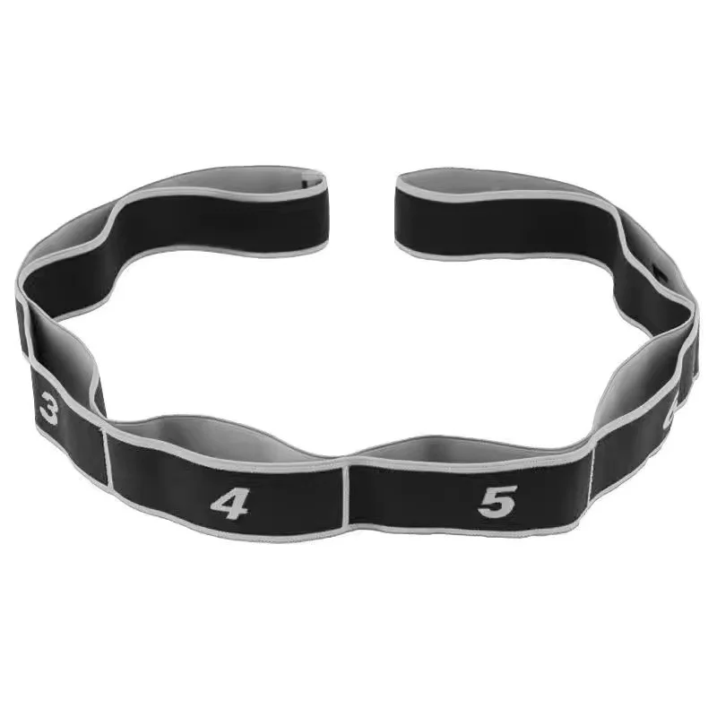 Yoga Stretch Resistance Bands Adult High Elasticity Multi-Segment Belt Yoga Assisted Stretching Belt Yoga Fitness Products