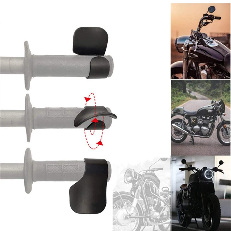 1/2Pcs Motorcycle Throttle Assistant Cruise Control Assist Thumb Wrist Universal Support Rest Motorcorss Equipments Accessories