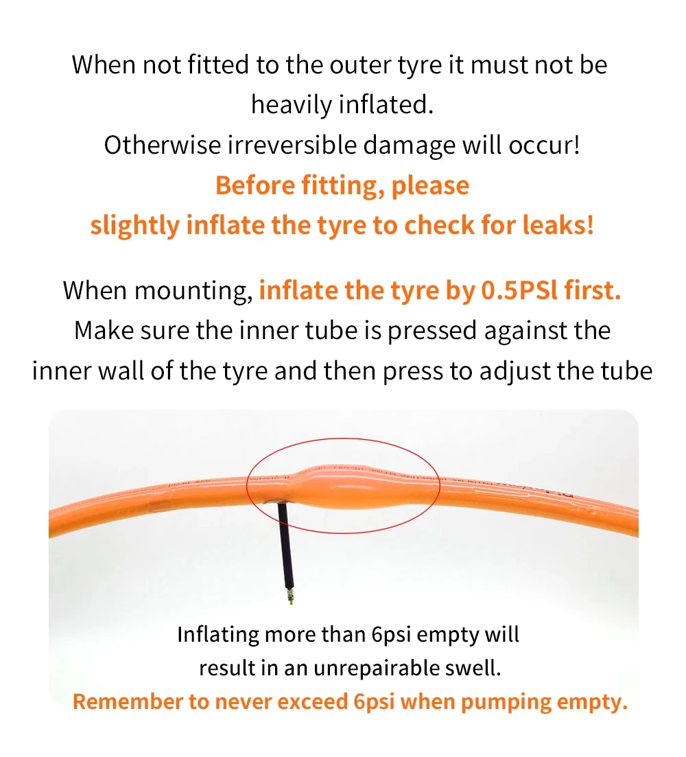 ThinkRider 1Pcs Ultralight 28g Bike Inner Tube 700X18 25 28 32 Road Bicycle TPU Material Tire 65mm Length French Valve
