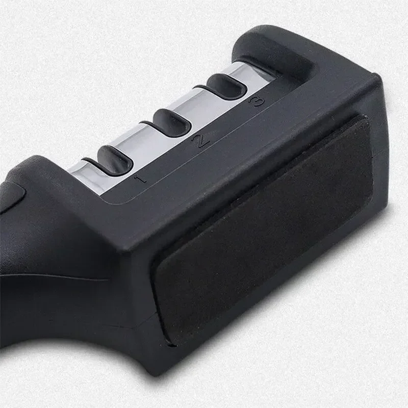 4-Segment Knife Sharpener Knife Sharpeners for Kitchen Knives Stainless Steel Three-Purpose Sharpening Stone for Kitchen Tools