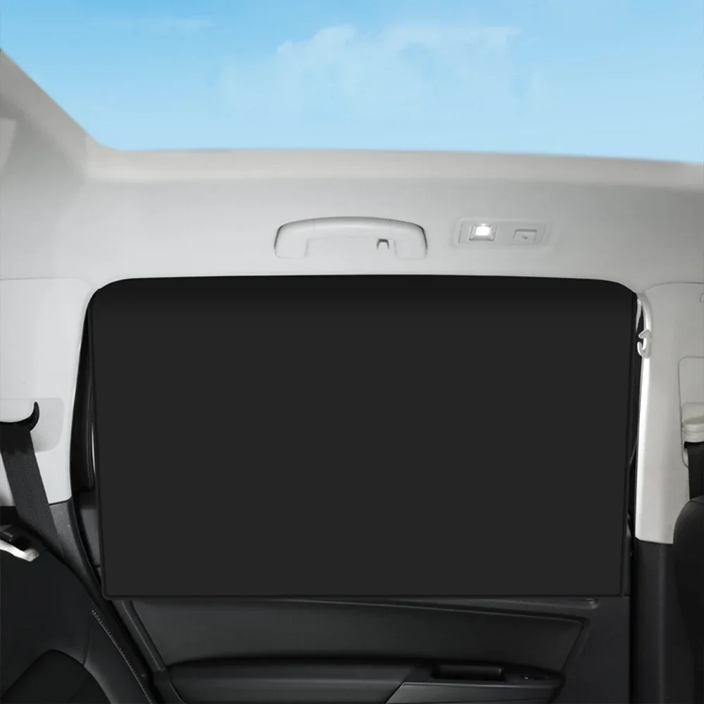 Magnetic Car Sunshade UV Protection Curtains Sun Shield Cover Double Sides Auto Window Sun Shade Protector Cover Diy Accessories