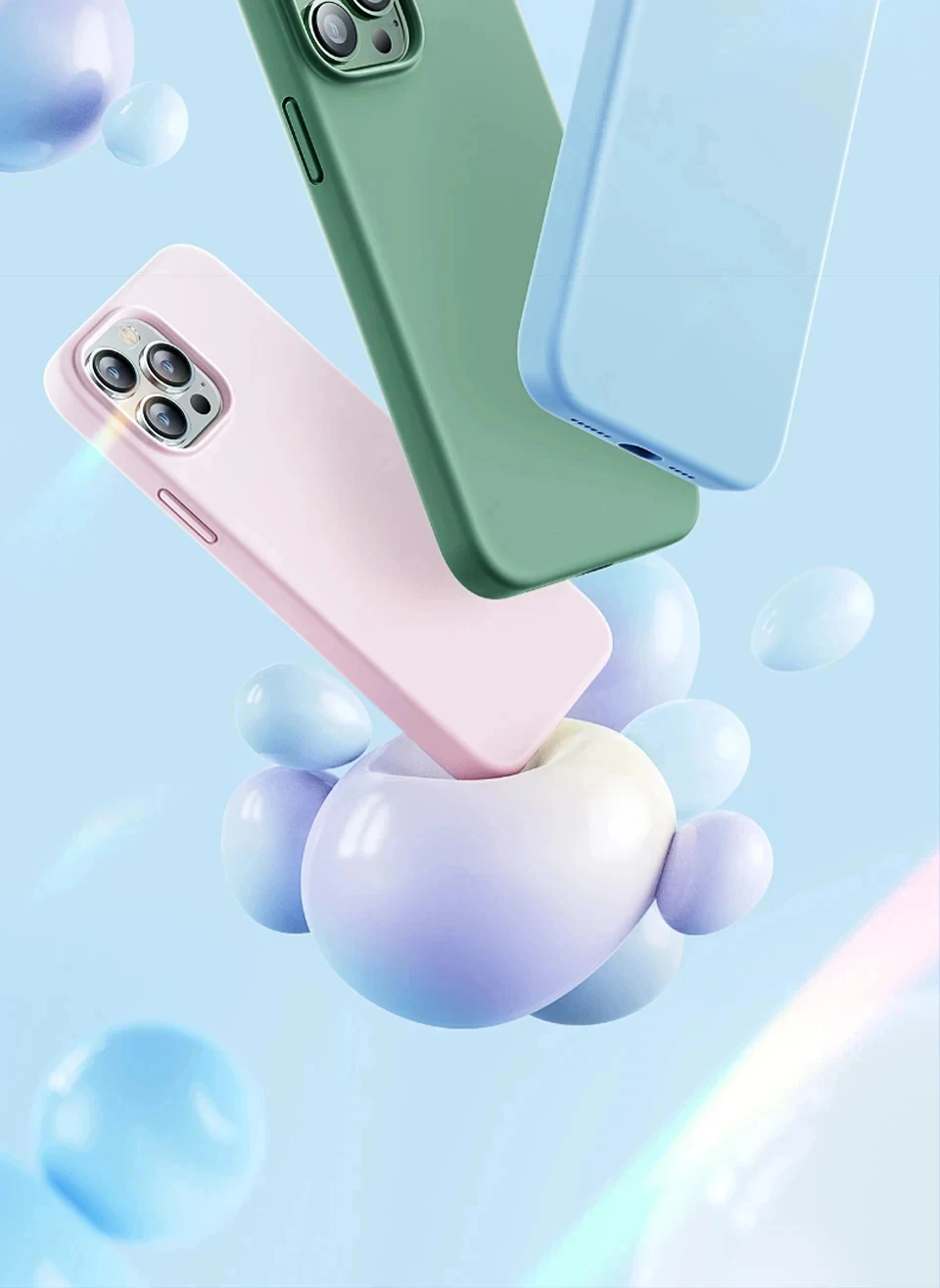 Luxury Shockproof Case For Apple iPhone 11 12 13 14 15 16 17 Pro Max 17 Air Plus Liquid Silicone Cases Cover Phone Accessories