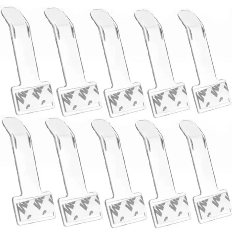 1/2/4/5/10PCS Plastic Car Styling Parking Ticket Holder Car Fastener Card Holder Mounting Fastener Organizer Windshield Sticker