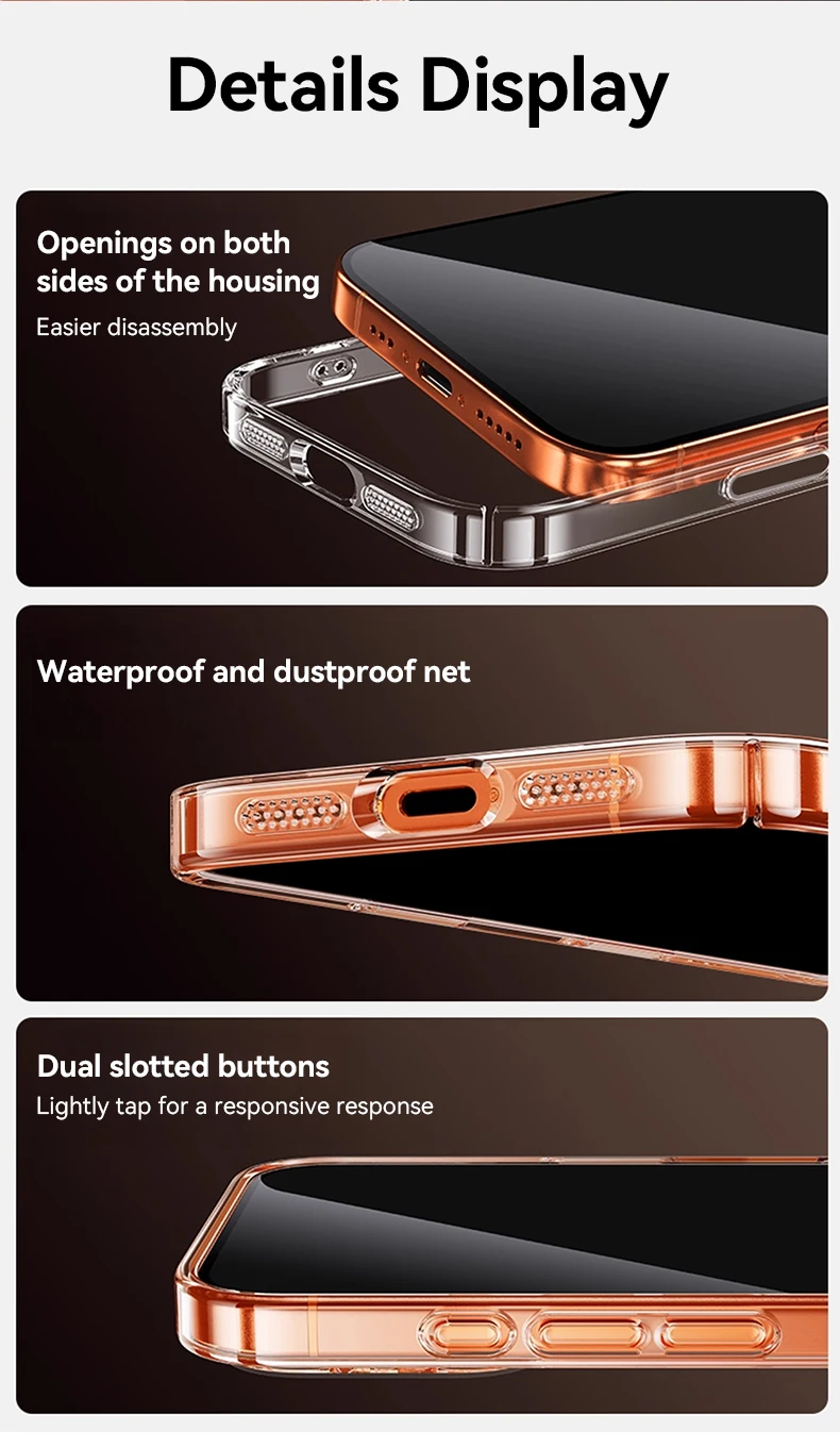Joyroom Magnetic Case For iPhone 18 Pro Max Case Anti Yellow Transparent Cover For iPhone 18 17 16 15 Pro Wireless Charger Cover