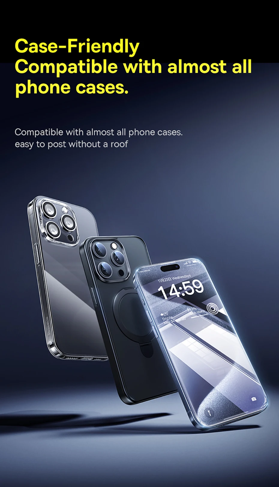 Baseus Tempered Glass for iPhone 17 16 Pro Max Screen Protector for iPhone 15 14 Pro Max Clear Edge Anti-Peeping Protective Film