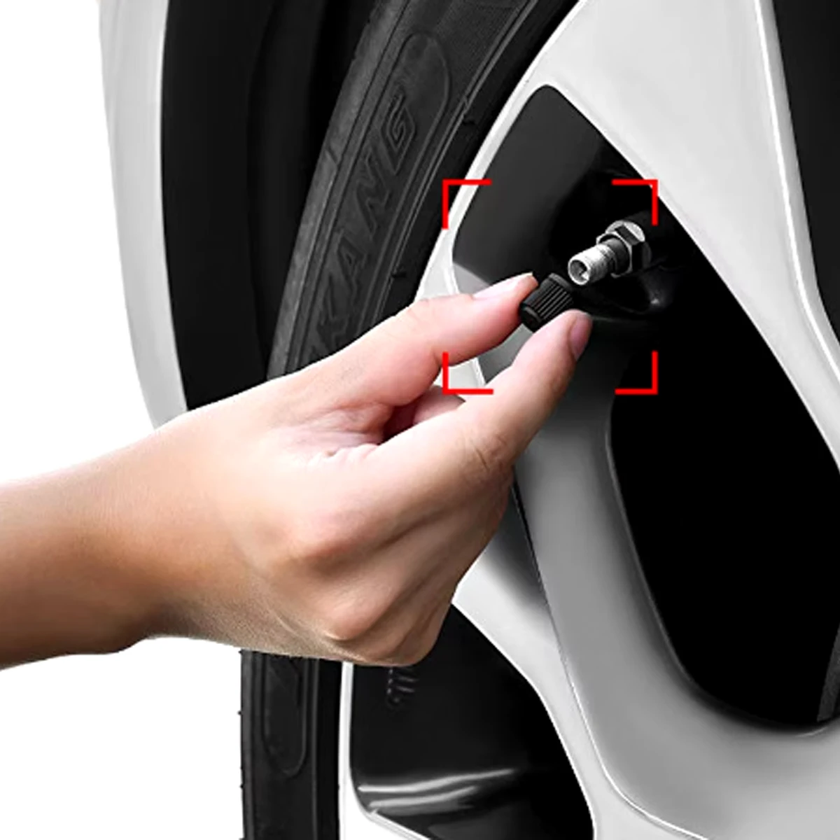 10/20/50/100pcs universal cover tire rim stem cover dustproof decoration motorcycle bicycle car valve cover