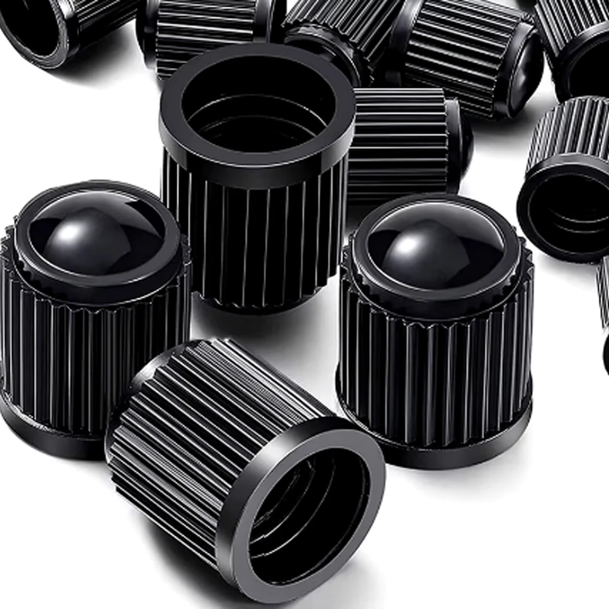 10/20/50/100pcs universal cover tire rim stem cover dustproof decoration motorcycle bicycle car valve cover